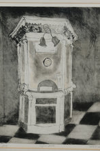 Load image into Gallery viewer, Helen Frank “Empire Theatre” Original Artist’s Proof Etching – Signed, Framed (21.25" x 25")