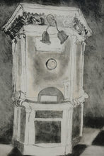 Load image into Gallery viewer, Helen Frank “Empire Theatre” Original Artist’s Proof Etching – Signed, Framed (21.25" x 25")