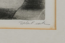 Load image into Gallery viewer, Helen Frank “Empire Theatre” Original Artist’s Proof Etching – Signed, Framed (21.25" x 25")
