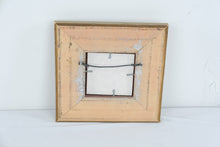 Load image into Gallery viewer, Small Enamel Tropical Landscape Painting Ornate Gold Frame 7 Inch