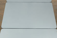 Load image into Gallery viewer, Enamel-Top Kitchen Table with Pull-Out Leaves – Charming & Versatile