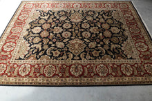 Load image into Gallery viewer, Enchanted 8' x 10' Charisma Ebony and Red Rug