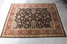 Load image into Gallery viewer, Enchanted 8' x 10' Charisma Ebony and Red Rug