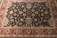 Load image into Gallery viewer, Enchanted 8' x 10' Charisma Ebony and Red Rug