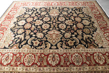 Load image into Gallery viewer, Enchanted 8' x 10' Charisma Ebony and Red Rug