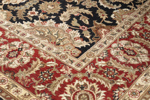 Load image into Gallery viewer, Enchanted 8' x 10' Charisma Ebony and Red Rug