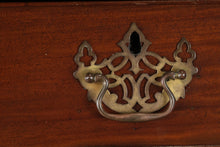 Load image into Gallery viewer, 19th Century English Mahogany Tall Chest on Chest with Brass Hardware