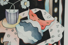 Load image into Gallery viewer, Artisio Espresso Limited Edition Abstract Still Life Framed Print 37x37