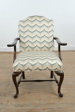 Load image into Gallery viewer, Ethan Allen Upholstered Accent Chair with Solid Wood Frame