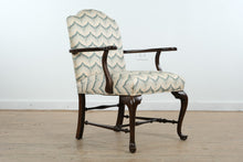Load image into Gallery viewer, Ethan Allen Upholstered Accent Chair with Solid Wood Frame