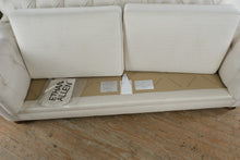 Load image into Gallery viewer, Ethan Allen Chadwick Chesterfield Sofa Cream Upholstery Tufted Back