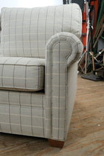 Load image into Gallery viewer, Ethan Allen Conor Three Seat Sofa British Style Rolled Arm Upholstered Couch
