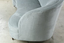 Load image into Gallery viewer, Ethan Allen Channing Curved Sofa Model 20-7060 Upholstered 91 Inch I