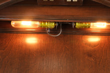 Load image into Gallery viewer, Ethan Allen Georgian Court Secretary Desk & Display Cabinet
