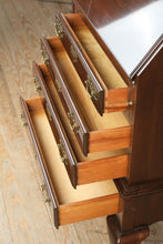 Load image into Gallery viewer, Ethan Allen Georgian Court Secretary Desk & Display Cabinet