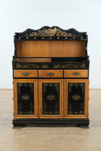 Load image into Gallery viewer, Ethan Allen Hitchcock-Style Painted Dry Sink with Lift-Out Copper Tray