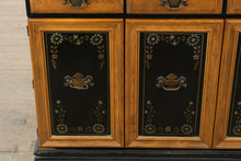 Load image into Gallery viewer, Ethan Allen Hitchcock-Style Painted Dry Sink with Lift-Out Copper Tray