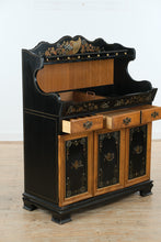 Load image into Gallery viewer, Ethan Allen Hitchcock-Style Painted Dry Sink with Lift-Out Copper Tray