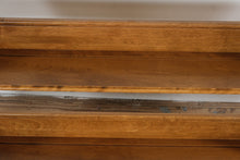 Load image into Gallery viewer, Ethan Allen Three Tier Wall Shelf Solid Wood Display Rack 27 Inch