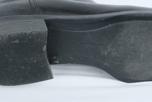 Load image into Gallery viewer, Etienne Aigner Womens Tall Riding Boots Black Leather Side Zip Size 8