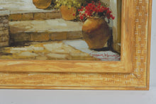 Load image into Gallery viewer, Steven Harvey Hilltop Village Mediterranean Landscape Framed Canvas Art 44 x 36
