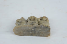 Load image into Gallery viewer, Carved Soapstone Three Wise Monkeys See Hear Speak No Evil China Figurine