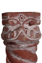 Load image into Gallery viewer, Set of 3 Spiral Columns - Carved Wood
