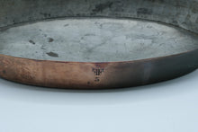 Load image into Gallery viewer, Lewis Conger New York Vintage French Copper Oval Au Gratin Pan Tinned Brass Handles