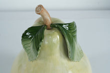 Load image into Gallery viewer, Fitz and Floyd Sommer Hill Large Pear Figurine – Handcrafted Ceramic Sculpture