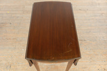 Load image into Gallery viewer, Jallon & Heller Mahogany Pembroke Drop Leaf Side Table with Drawer