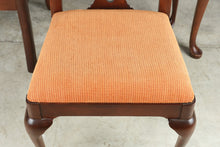 Load image into Gallery viewer, Pennsylvania House Solid Cherry Queen Anne Dining Table with 2 Leaves and 6 Chairs