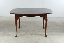 Load image into Gallery viewer, Pennsylvania House Solid Cherry Queen Anne Dining Table with 2 Leaves and 6 Chairs