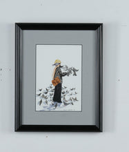 Load image into Gallery viewer, Billy Farmer – “Feeding the Birds at St. Marks – Rome” (1999)