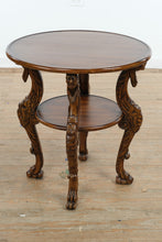 Load image into Gallery viewer, Stanford Furniture Kilimanjaro Round Carved Wood Side Table