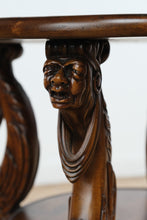 Load image into Gallery viewer, Stanford Furniture Kilimanjaro Round Carved Wood Side Table