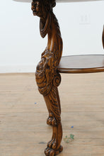 Load image into Gallery viewer, Stanford Furniture Kilimanjaro Round Carved Wood Side Table
