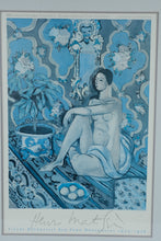 Load image into Gallery viewer, Henri Matisse Figure Decorative Sur Fond Ornemental Centre Pompidou Poster Framed