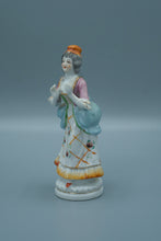 Load image into Gallery viewer, Porcelain Woman Figurine – Made in Occupied Japan – 6.5" Tall