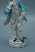 Load image into Gallery viewer, Porcelain Man Figurine – Made in Occupied Japan – 6.5" Tall