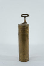 Load image into Gallery viewer, Antique European Brass Fire Extinguisher Syringe – Hand Pump Fire Sprayer – 13" Tall