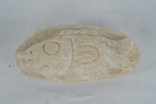 Load image into Gallery viewer, Carved Stone Fish Paperweight Folk Art Natural Stone Sculpture 3 Inch
