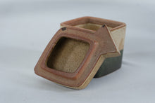 Load image into Gallery viewer, Japanese Studio Pottery Fish Shaped Lidded Trinket Box Ceramic Covered Dish