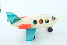 Load image into Gallery viewer, Vintage 1970s Fisher-Price Play Family Airport Jetway Set – With Figures, Plane, and Accessories