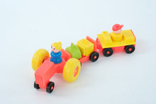 Load image into Gallery viewer, Vintage 1970s Fisher-Price Play Family Airport Jetway Set – With Figures, Plane, and Accessories