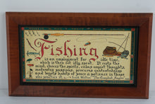 Load image into Gallery viewer, Robert Miller Fishing Signed Art Print Izaak Walton Angler 1999 Framed