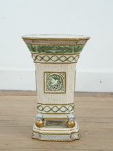 Load image into Gallery viewer, Fitz and Floyd Gregorian Collection Large Vase – Handcrafted Ceramic, 11.75” Tall