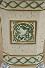 Load image into Gallery viewer, Fitz and Floyd Gregorian Collection Large Vase – Handcrafted Ceramic, 11.75” Tall