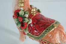 Load image into Gallery viewer, Fitz and Floyd Holiday Home Deer Figurine – 2020 Design, Original Box – Festive Hand-Painted Décor