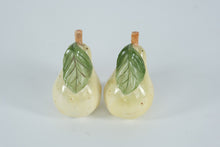 Load image into Gallery viewer, Fitz and Floyd Pear Salt & Pepper Shaker Set – Handcrafted Ceramic – 4" Tall