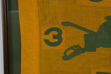 Load image into Gallery viewer, US Army Armor Branch Unit Guidon Framed Vintage Military Flag 33 x 25
